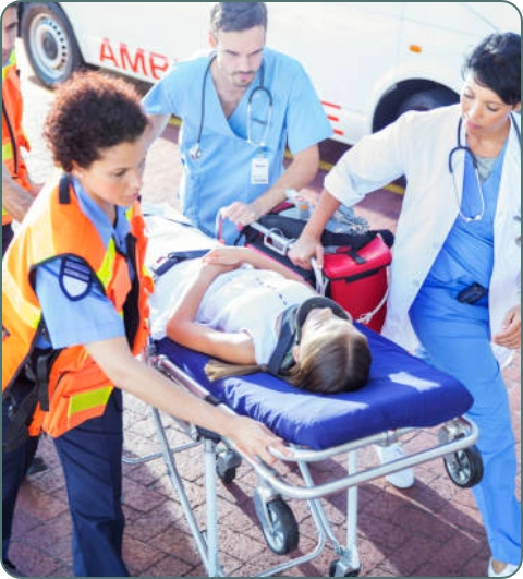 Emergency and critical care illustration